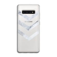 Marmeren pijlen: Samsung Galaxy S10 4G Transparant Hoesje