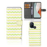 OnePlus Nord N100 | Telefoon Hoesje | Waves Yellow