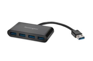 Kensington UH4000 4 Port Hub USB 3.0-hub 4 poorten Zwart