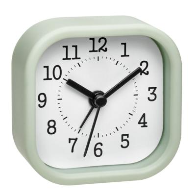 TFA wekker/reiswekker - alarmklok - mintgroen - 5 cm - kunststof