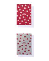 HEMA Kaarten 14.4x10.4cm happy new year - 10 stuks