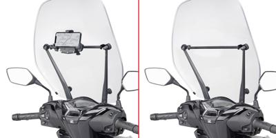 GIVI Accessoire steun, Accessoiresteun voor aan het stuur, FB1181