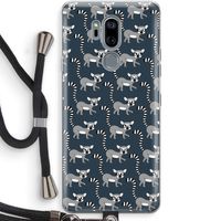 Makis: LG G7 Thinq Transparant Hoesje met koord Makis: LG G7 Thinq Transparant Hoesje met koord