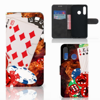 Huawei P30 Lite (2020) Wallet Case met Pasjes Casino