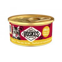 Voskes Jelly tonijn met geelstaart natvoer kat (24x85 g) 2 trays (48 x 85 g) - thumbnail