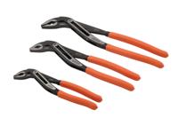 Bahco Waterpomptangenset | doorgestoken scharnier | PVC-gecoate handrepen | gefosfateerd - 3-delig - 622-3P