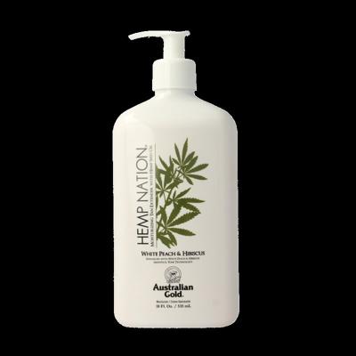 Australian Gold Hemp nation tan extender white peach hibiscus 535 Milliliter