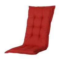 Madison - Tuinkussens Hoge Rug Basic Red - 123x50 - Rood