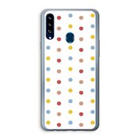 Bollen: Samsung Galaxy A20s Transparant Hoesje
