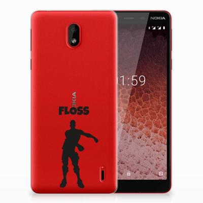 Nokia 1 Plus Telefoonhoesje met Naam Floss Nokia 1 Plus Telefoonhoesje met Naam Floss