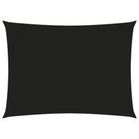 Zonnescherm rechthoekig 2x3,5 m oxford stof zwart