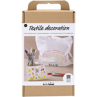 Creativ Company Hobbyset textieldecoratie, 1 doos