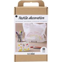 Creativ Company Hobbyset textieldecoratie, 1 doos