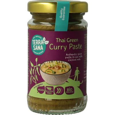 Terrasana Thaise groene currypasta bio