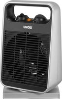 Unold 86116 electrische verwarming Zwart, Zilver 2000 W Ventilator elektrisch verwarmingstoestel
