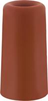 Deurbuffer rubber 75mm rood - Deltafix
