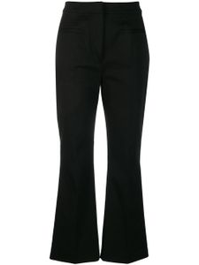 Alberta Ferretti pantalon de costume évasé - Noir