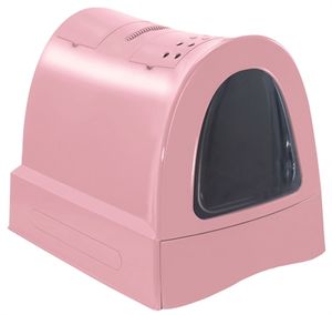 Imac kattenbak zuma met schuiflade roze 40X56X42,5 CM