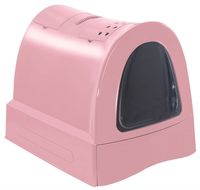 Imac kattenbak zuma met schuiflade roze 40X56X42,5 CM - thumbnail