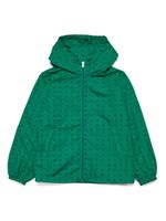 Marni Kids veste à logo imprimé - Vert