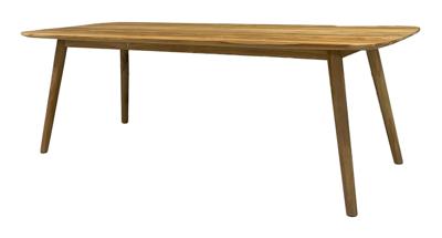Livingfurn Tuintafel 'Lugano' Teakhout, 240 x 100cm