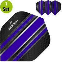 Mission Mesh Dart Flights - Blauw