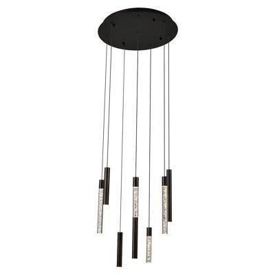 Richmond Hanglamp 'Oxley' 8-lamps, kleur bronze