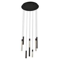 Richmond Hanglamp 'Oxley' 8-lamps, kleur bronze