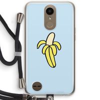 Banana: LG K10 (2017) Transparant Hoesje met koord