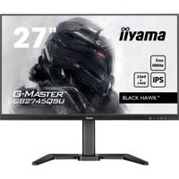 Iiyama G-Master Black Hawk GB2745QSU-B2 Gaming monitor Energielabel E (A - G) 68.6 cm (27 inch) 2560 x 1440 Pixel 16:9 1 ms HDMI, DisplayPort, Hoofdtelefoon