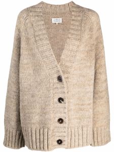 Maison Margiela cardigan oversize en laine d'alpaga - Tons neutres