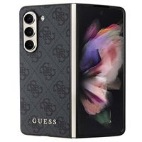 Samsung Galaxy Z Fold5 Guess 4G Charms Collection Hybrid Case - Grijs - thumbnail