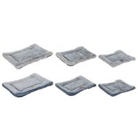 Hondenbed Home ESPRIT Blauw Grijs Lichtgrijs 85 X 70 X 8 CM 2 Stuks