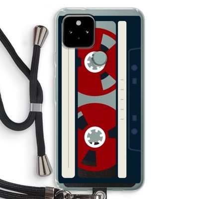 Here's your tape: Pixel 5 Transparant Hoesje met koord