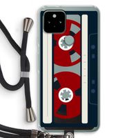 Here's your tape: Pixel 5 Transparant Hoesje met koord