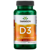 High Potency Vitamine D-3 2000iu | Swanson | 250ct