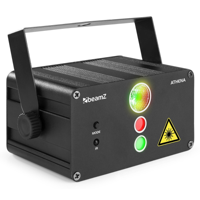 BeamZ Athena RG Gobo Laser met accu en LED rood/groen
