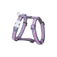Hondentuigje Red Dingo STYLE HOT PINK ON COOL GREY 36-54 cm 30-48 cm