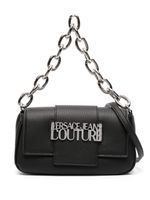 Versace Jeans Couture sac porté épaule à plaque logo - Noir - thumbnail