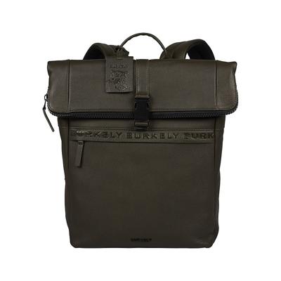 Burkely Minimal Mason Rolltop Backpack 14"-Green