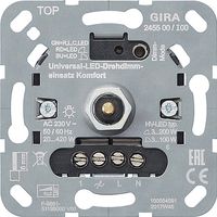 GIRA LED draaidimmer 245500 200W fase afsnijding systeem 3000