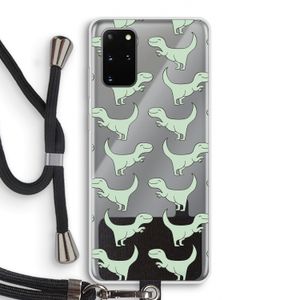 Dinos: Samsung Galaxy S20 Plus Transparant Hoesje met koord