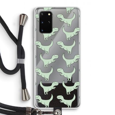 Dinos: Samsung Galaxy S20 Plus Transparant Hoesje met koord