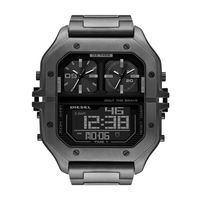 Horlogeband Diesel DZ7462 Staal Zwart 28mm