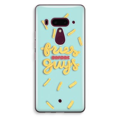 Always fries: HTC U12+ Transparant Hoesje