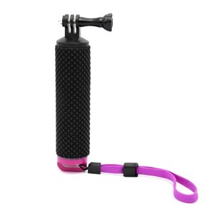 Caruba padded floating handgrip GoPro mount (zwart/paars)