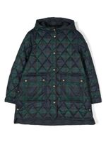 POLO RALPH LAUREN KIDS veste à carreaux - Vert