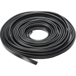 TRU COMPONENTS Stootrand PVC Zwart 10 m