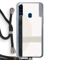 Baca: Samsung Galaxy A20s Transparant Hoesje met koord