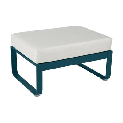 Fermob Bellevie 1-zitshocker Acapulco Blue - Off-White